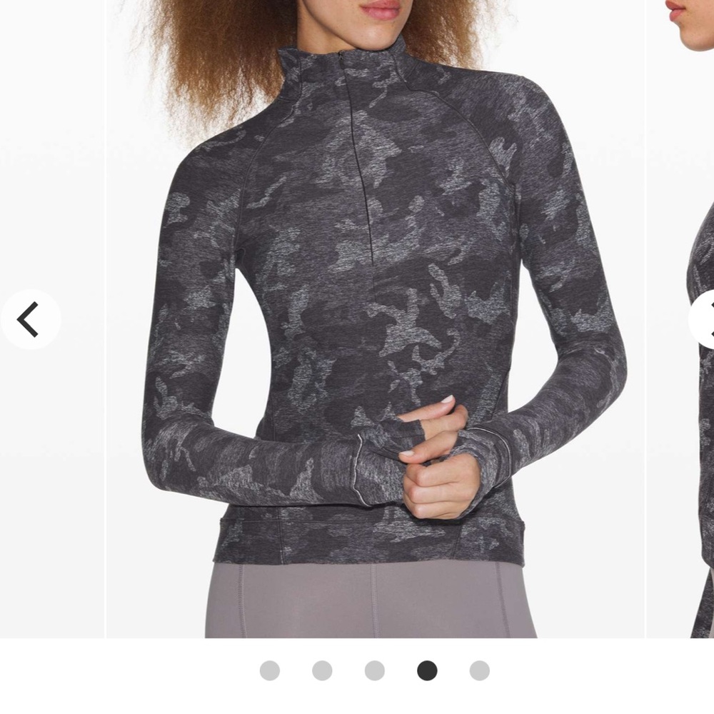 Lululemon Outrun the Elements 1/2 zip Top